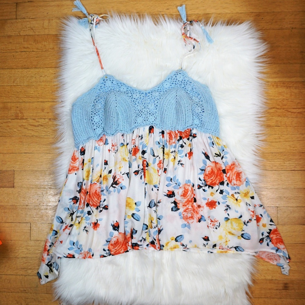 American Rag Cie Flowy top sz 1x